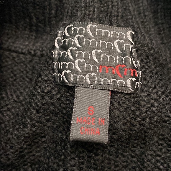 Black short sleeve cowl neck tunic/dress - Picture 3 of 3